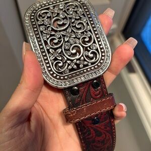 Ariat Brown Leather Belt